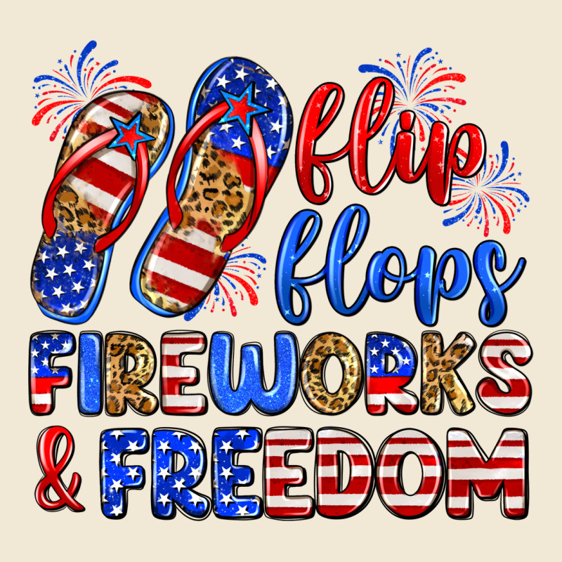 Flip Flops Fireworks And Freedom Premium Tee by Zillion Design Studio | Teevron