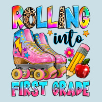 Rolling Into First Grade Ladies Tee | Teevron