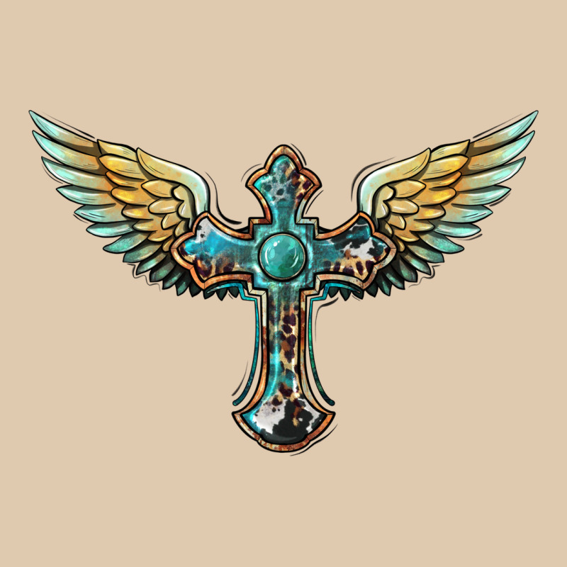 Western Cross Wings Heavyweight Sweatshirt by BarkalooDesign | Teevron