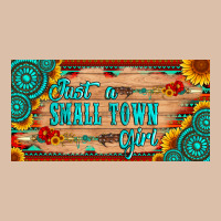 Just A Small Town Girl Wlth Gemstone Arrow And Sunflowers Licanse Plat Urban Heavy Tee | Teevron