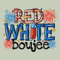 Red White Boujee Long Sleeve Tee | Teevron