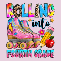 Rolling Into Fourth Grade Ladies Tee | Teevron