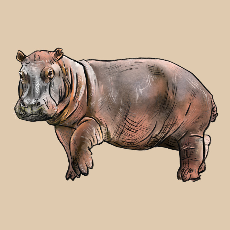 Hippopotamus Heavyweight Sweatshirt by LillyAllenDesigns | Teevron