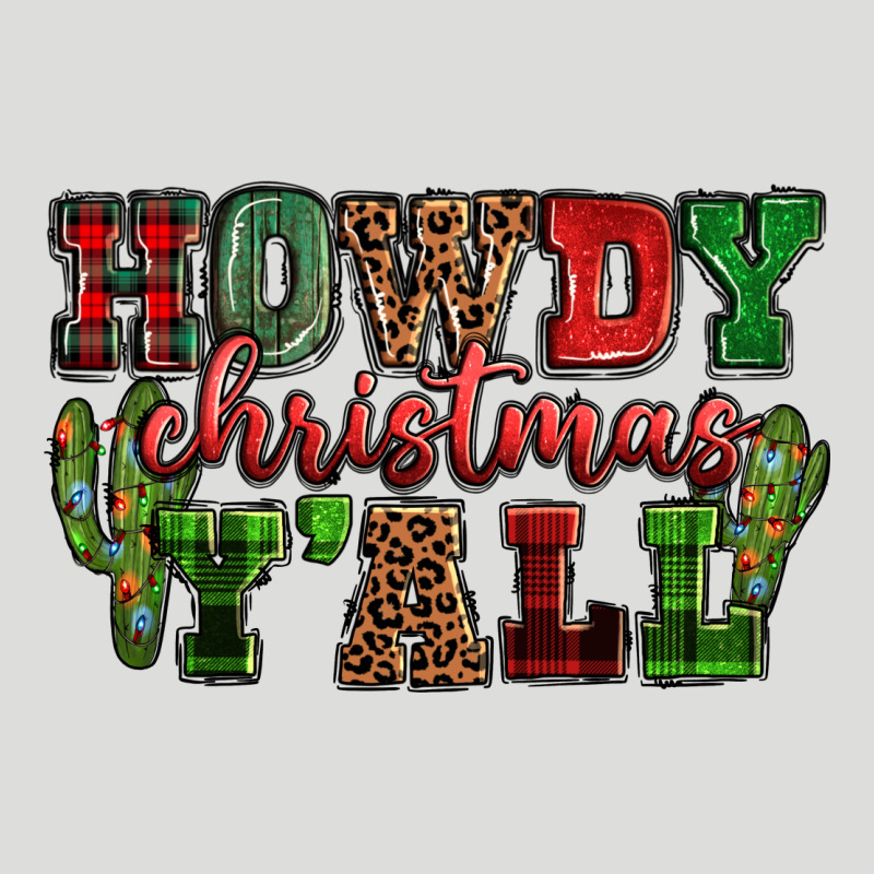 Howdy Christmas Y'all Zipper Hoodie by NancyCooperArtShop | Teevron