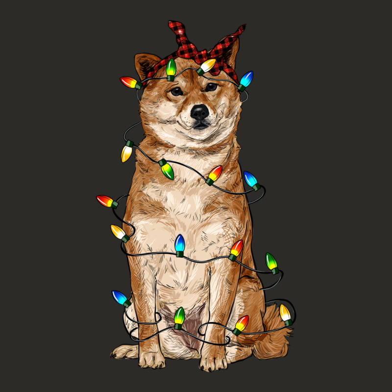 Christmas Lights Shiba Inu Heavy Core Tee by RanaPortraitStore | Teevron