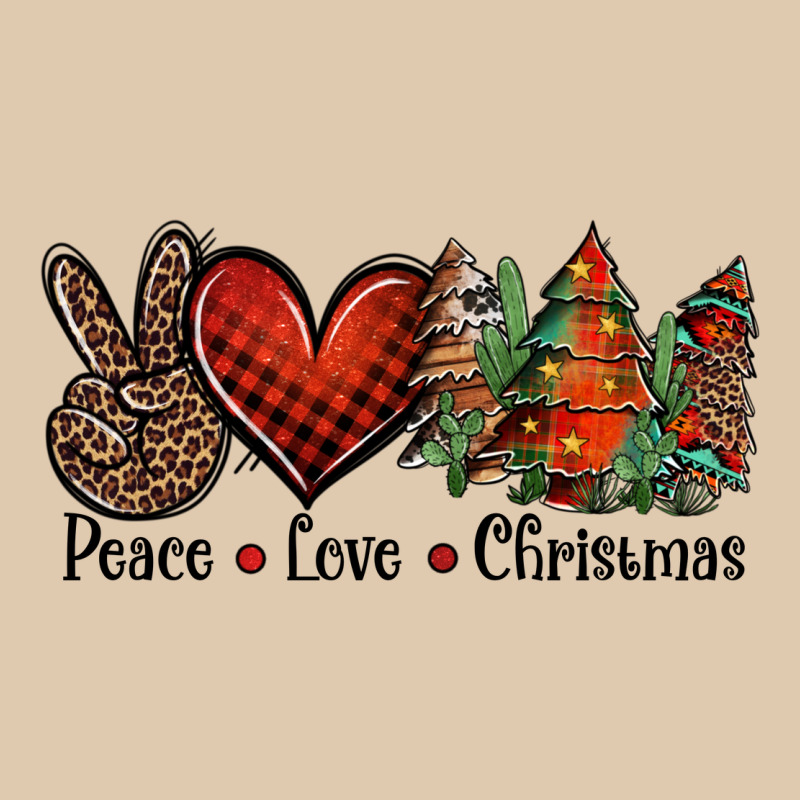 Peace Love Western Christmas Trees Heavyweight Sweatshirt by Jasminsmagicworld | Teevron