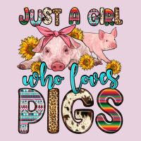 Just A Girl Who Loves Pigs Ladies Tee | Teevron