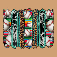 Baseball Serape Cowhide Turquoise Leopard Glitter  Brushstrokes Vintage Tee | Teevron