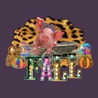 Fall Scene Pumpkin Watercolor Pig Wagon Serape Cheetah Heavyweight Hoodie | Teevron