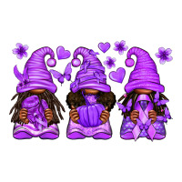 Domestic Violence Warrior Afro Gnomes Premium Tee | Teevron