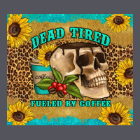 Dead Tired Fueled By Coffee Vintage Hoodie | Teevron