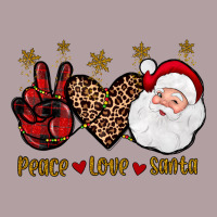 Peace Love Santa Vintage Hoodie | Teevron