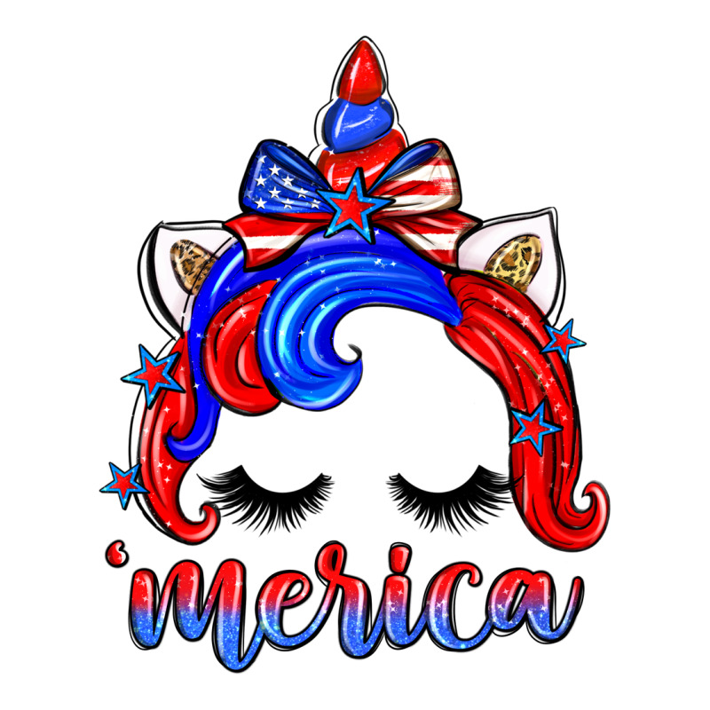 4th Of July 'merica Unicorn Premium Tee by Zillion Design Studio | Teevron