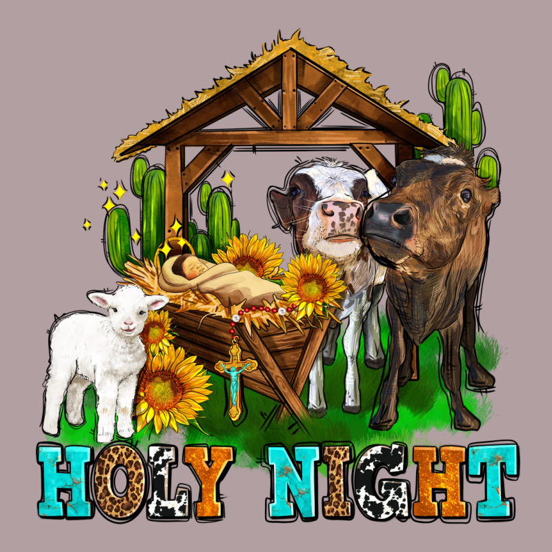 Holy Nıght Cows And Sunflowers Vintage Hoodie by AdoDesignShop | Teevron