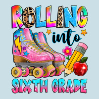 Rolling Into Sixth Grade Ladies Tee | Teevron