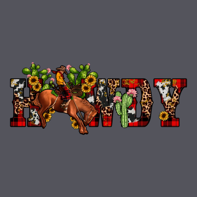 Christmas Howdy Bronco Rodeo Vintage Hoodie by JahusDesignShop | Teevron