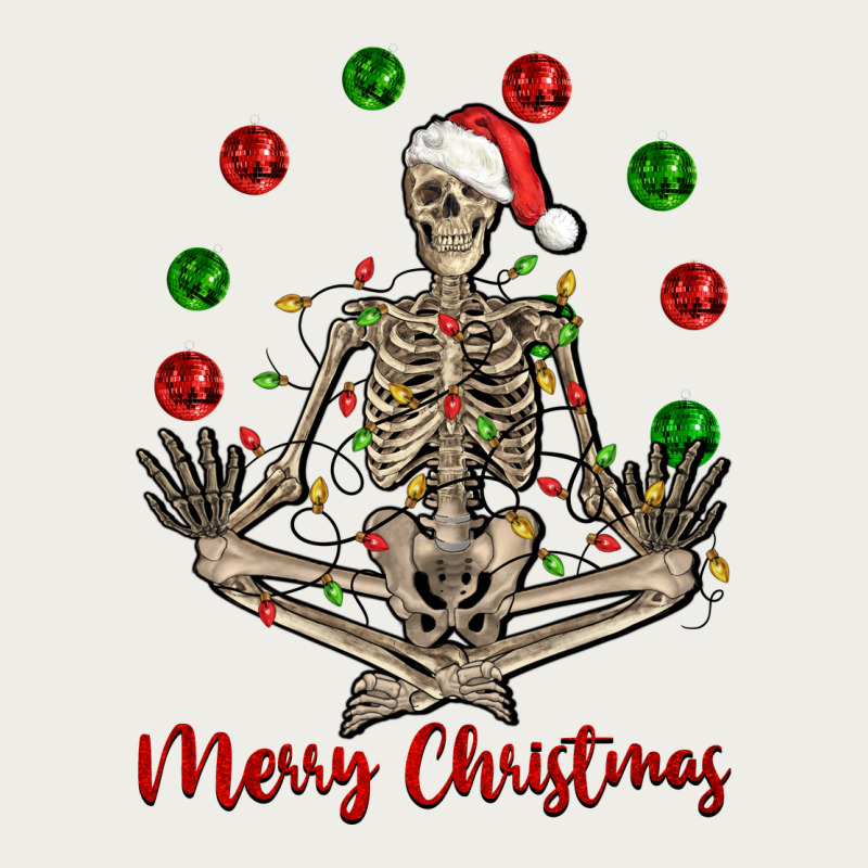 Merry Christmas Skeleton Zipper Hoodie by NancyCooperArtShop | Teevron