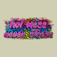 Hot Mess Never Stress Heavy Core Tee | Teevron