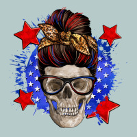American Mom Skull Heavy Core Tee | Teevron