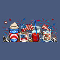 4th Of July Coffe Cups Vintage Hoodie | Teevron