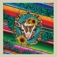 Western Baby Goat Heavy Core Tee | Teevron