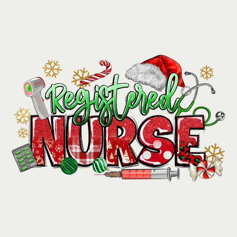 Registered Nurse Christmas Zipper Hoodie by MaliasSmallBusiness | Teevron