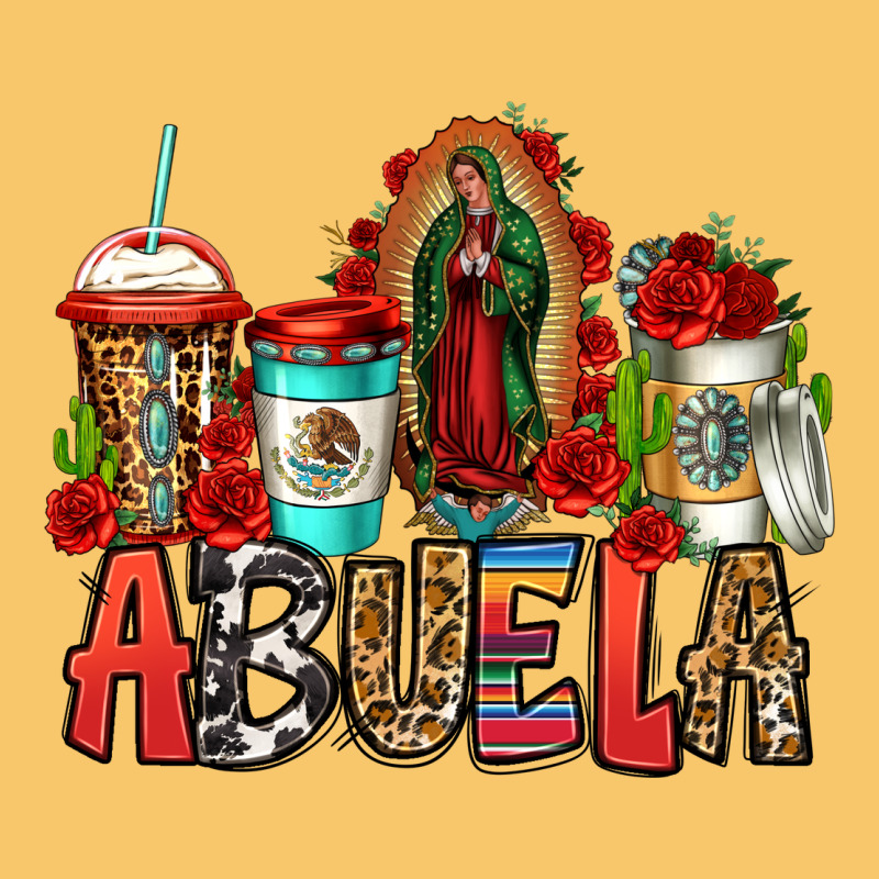 Lady Of Guadalupe Abuela Coffee Cups Vintage Hoodie by Jasminsmagicworld | Teevron