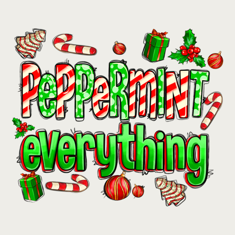 Peppermint Everything Zipper Hoodie by MaliasSmallBusiness | Teevron