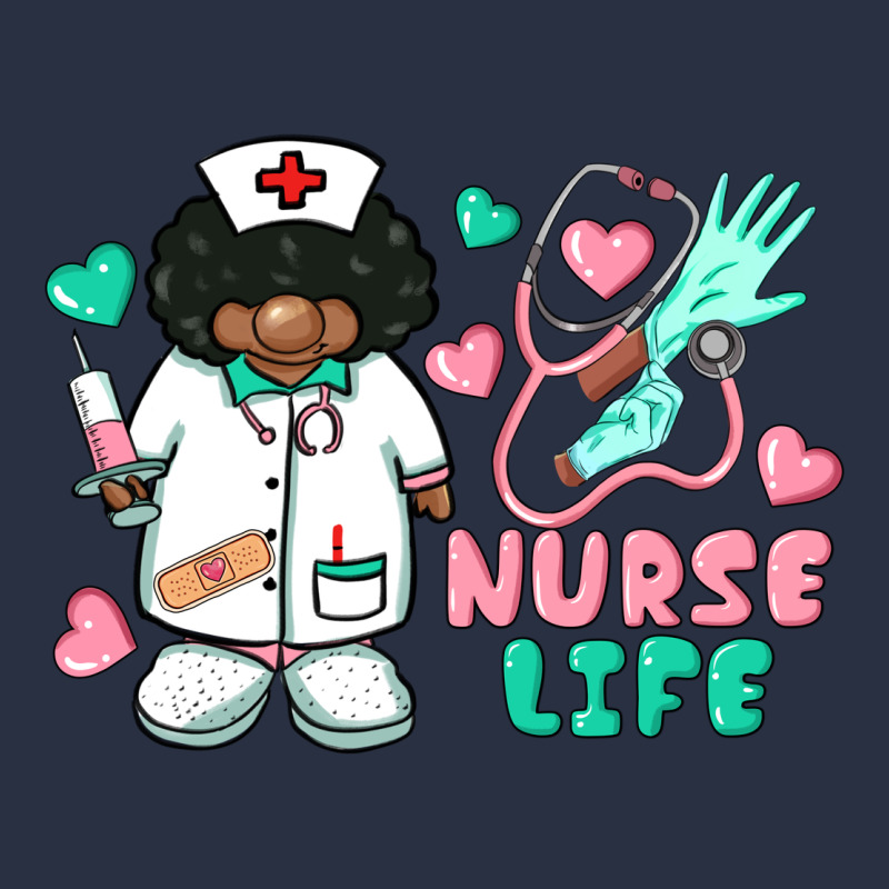 Nurse Life Afro American Nurse Heavyweight Sweatshirt by BarkalooDesign | Teevron
