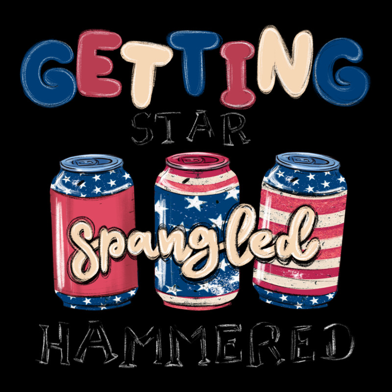 Getting Star Spangled Hammered Long Sleeve Tee by MaliasSmallBusiness | Teevron