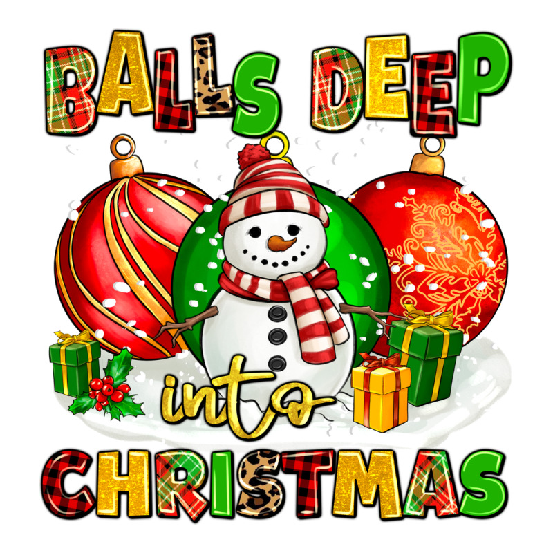 Balls Deep Into Christmas Zipper Hoodie by MaliasSmallBusiness | Teevron
