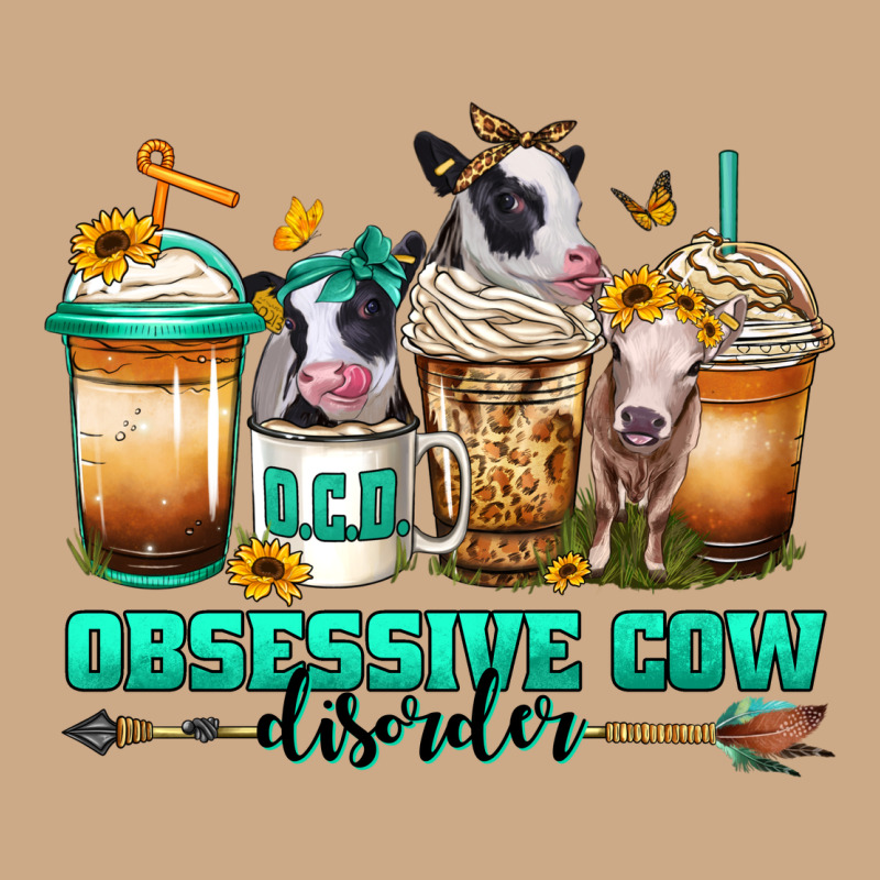 Ocd Obsessive Cow Disorder Coffee Cups Vintage Hoodie by Jasminsmagicworld | Teevron