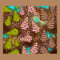 Little Debbie Tree Cakes Leopard Turquoise Long Sleeve Tee | Teevron