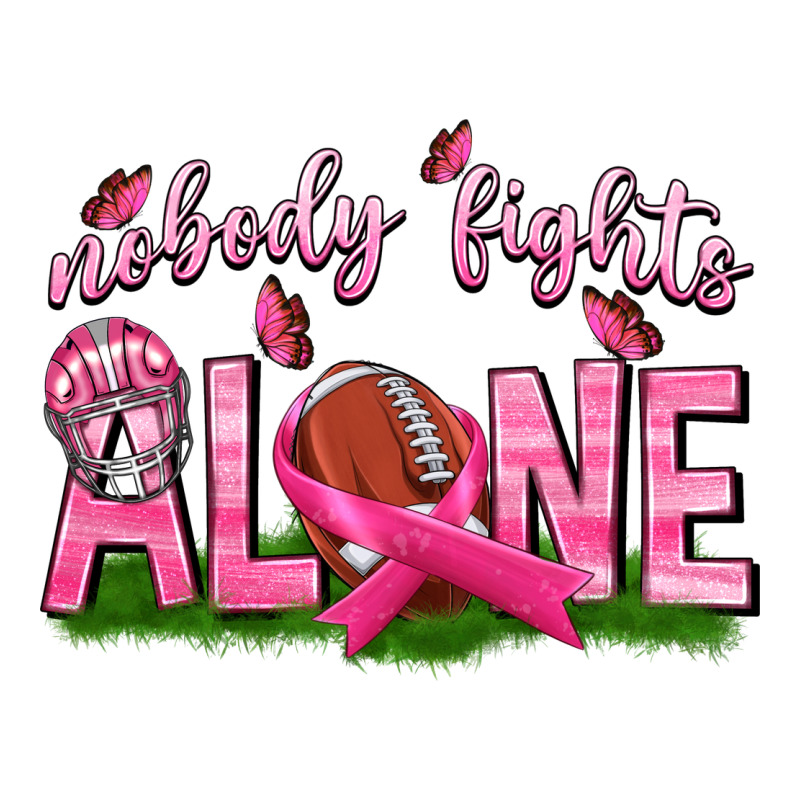 Football Nobody Fights Alone Premium Tee by texasbilliewilder | Teevron