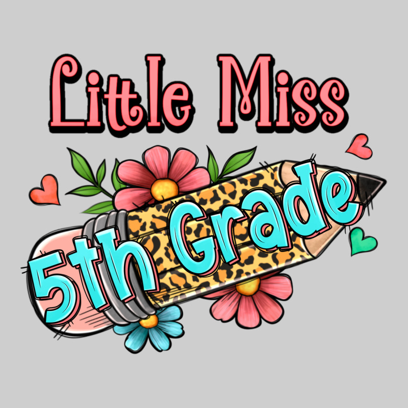 Little Miss Fifth Grade Premium Tee by RanaPortraitStore | Teevron