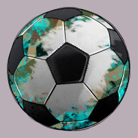 Western Sport Soccer Camouflage Turquoise Pattern Vintage Tee | Teevron