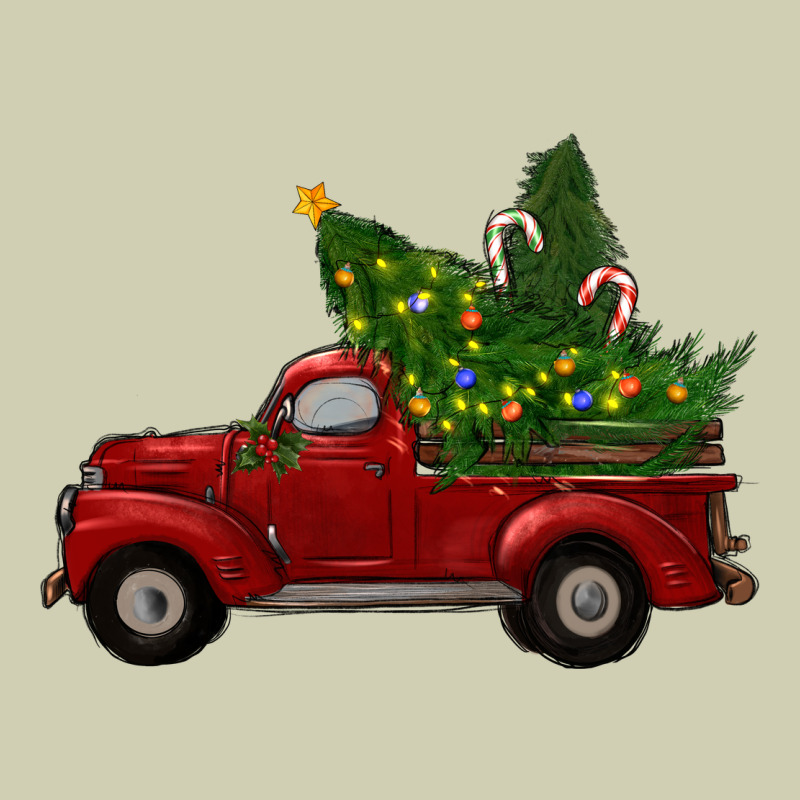 Christmas Trees With Truck Heavy Core Tee by RanaPortraitStore | Teevron