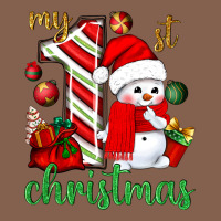 My 1st. Christmas With Cute Snowman Zipper Hoodie | Teevron