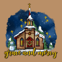 Christmas Church And Snow Grace And Mercy Vintage Hoodie | Teevron