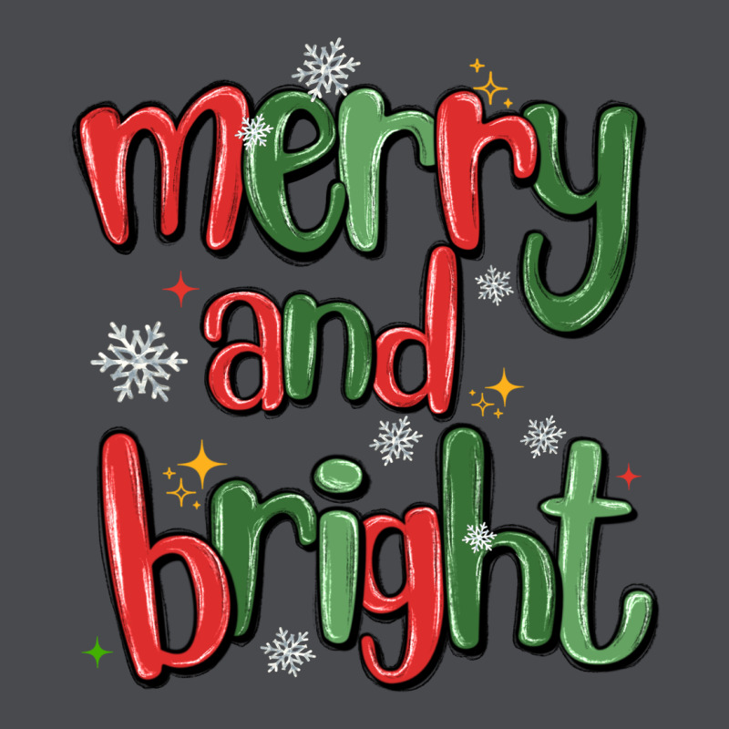 Merry And Bright Zipper Hoodie by MaliasSmallBusiness | Teevron