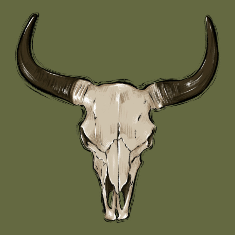 Cow Skul Long Sleeve Tee by MaliasSmallBusiness | Teevron
