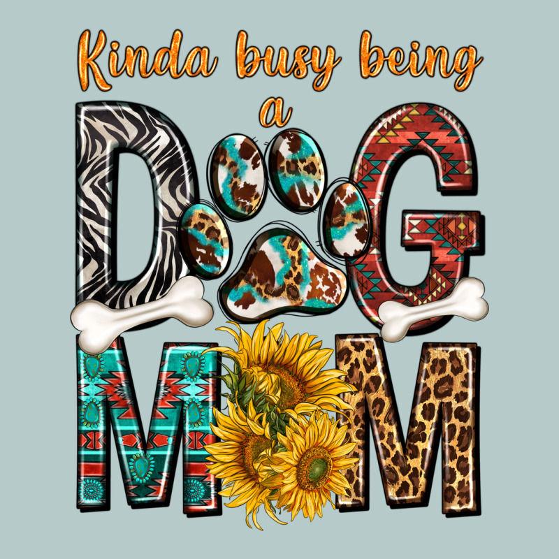 Kinda Busy Being A Dog Mom Heavy Core Tee by texasbilliewilder | Teevron