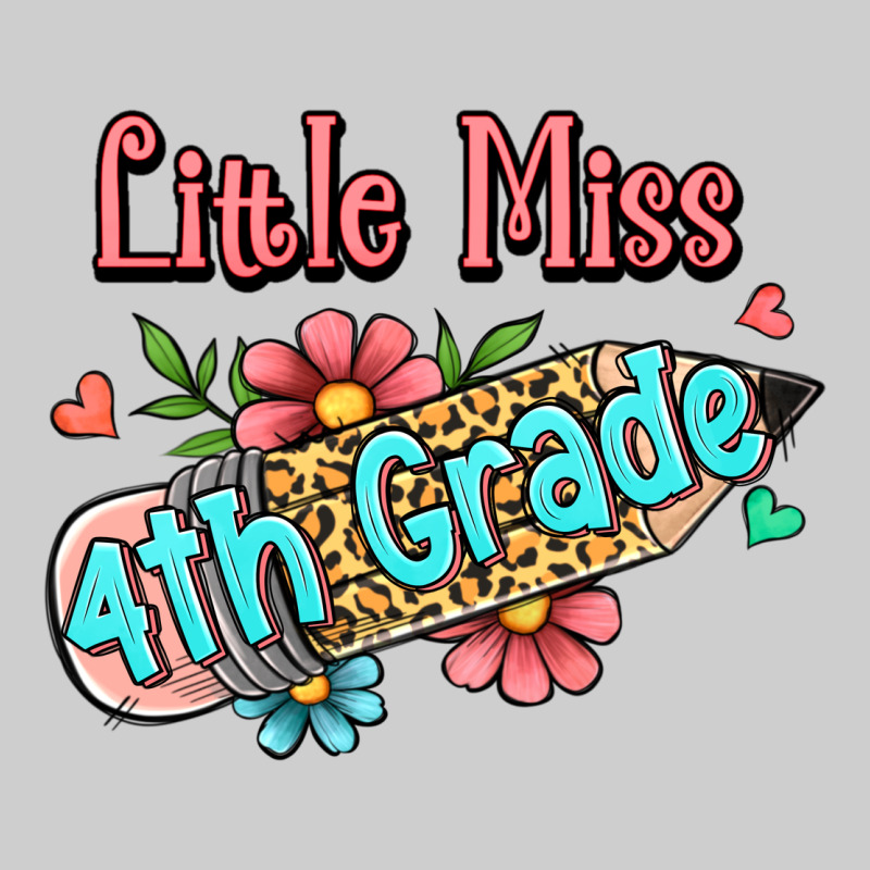 Little Miss Fourth Grade Premium Tee by RanaPortraitStore | Teevron