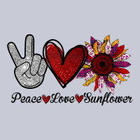 Peace Love Sunflower Heavyweight Hoodie | Teevron