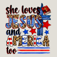 She Loves Jesus And America Too Heavy Core Tee | Teevron