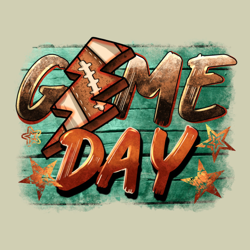 Game Day  Lightning Football Heavy Core Tee by BarkalooDesign | Teevron