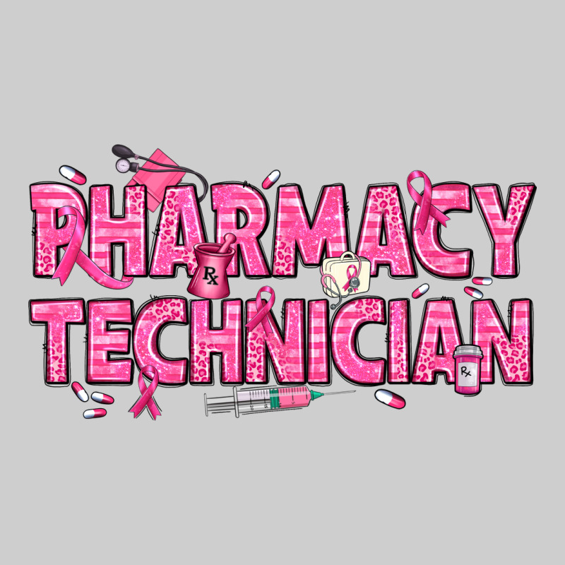 Breast Cancer Pharmacy Technician Premium Tee by texasbilliewilder | Teevron