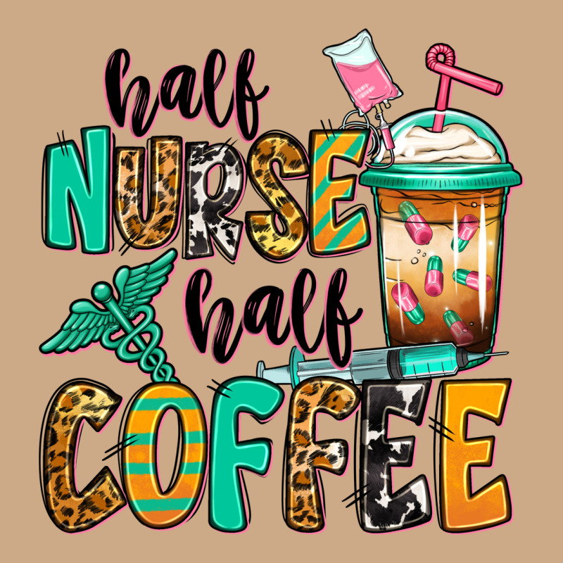 Half Nurse Half Coffee Vintage Hoodie by Jasminsmagicworld | Teevron