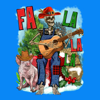 Fa La La La Skeleton Farm Zipper Hoodie | Teevron