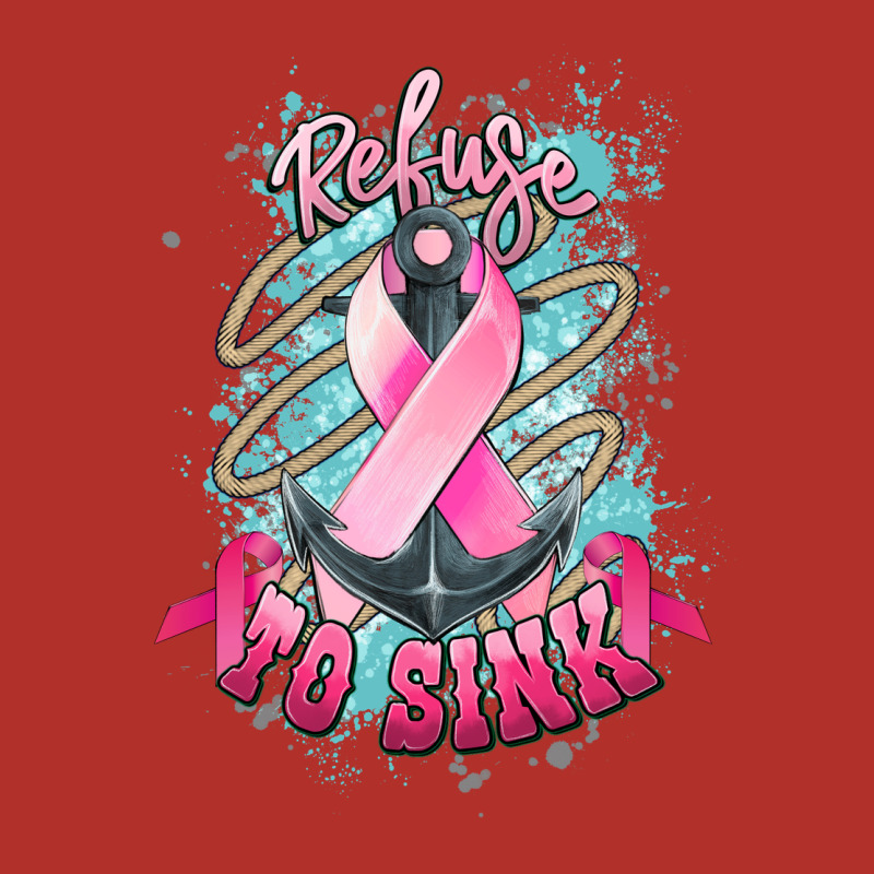 Refuse To Sink Cancer Anchor Premium Hoodie by NancyCooperArtShop | Teevron